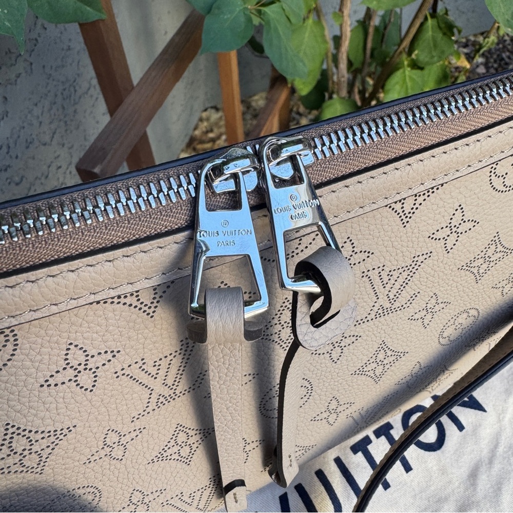 SOLD Louis Vuitton Monogram Mahina Leather Hand It All PM Crossbody - Picture 6 of 16